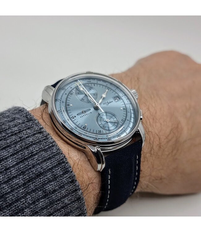 Zeppelin 8670-4 Chronograph 100 Jahre Zeppelin 42mm 5ATM