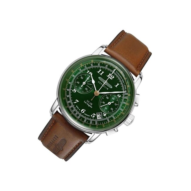Zeppelin  7614-4 LZ126 Los Angeles Chronograph 43mm 5ATM