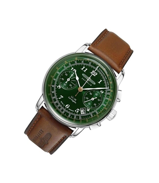 Zeppelin  7614-4 LZ126 Los Angeles Chronograph 43mm 5ATM