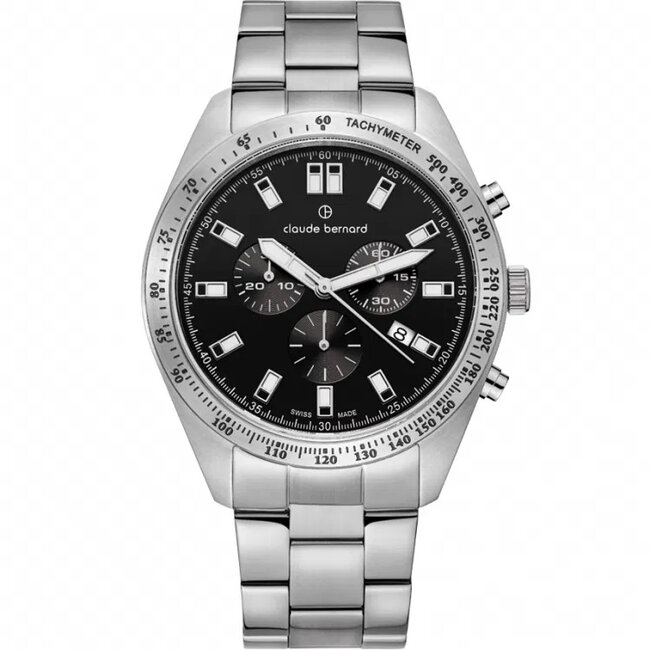 Claude Bernard  10247-3M-NIN Herrenuhr ST50 Chronograph 44mm 5ATM