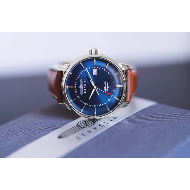 Zeppelin  8442-3 Atlantic GMT Herren 40mm 5ATM