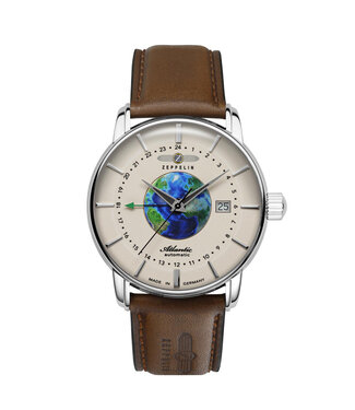 Zeppelin 8468-5 Herrenuhr Atlantic Automatik 42mm 5ATM