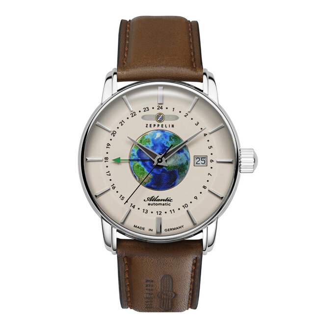 Zeppelin  8468-5 Herrenuhr Atlantic Automatik 42mm 5ATM