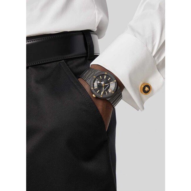 VERSACE VEVI00620 Herrenuhr Greca Logo 41mm 5ATM