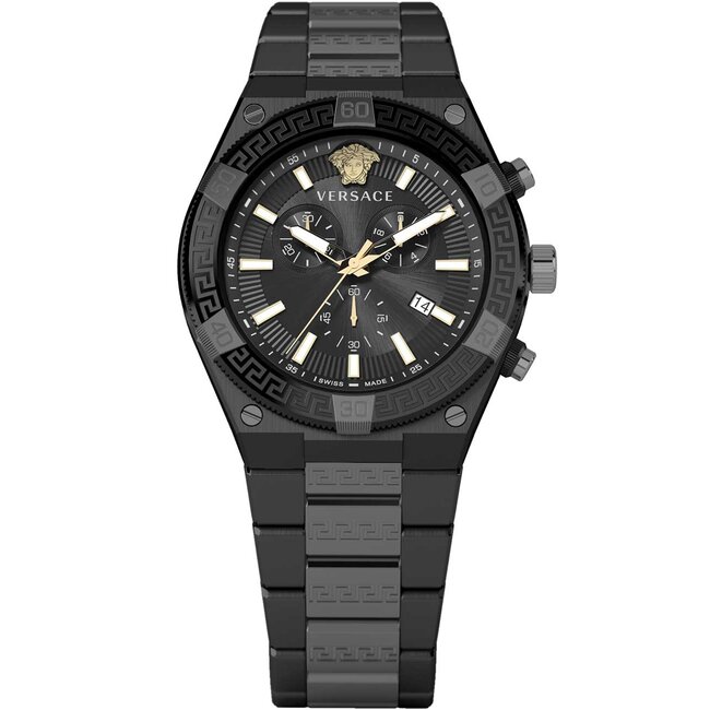 VERSACE VESO01022 Herrenuhr Sport Greca Chrono 46mm 5ATM