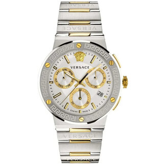 VERSACE VEZ900321 Herrenuhr Greca Logo Chrono 43mm 5ATM