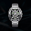 Ciga Design Z Series Hunter Skeleton Automatik Herrenuhr Z035-SS01-W1S silber