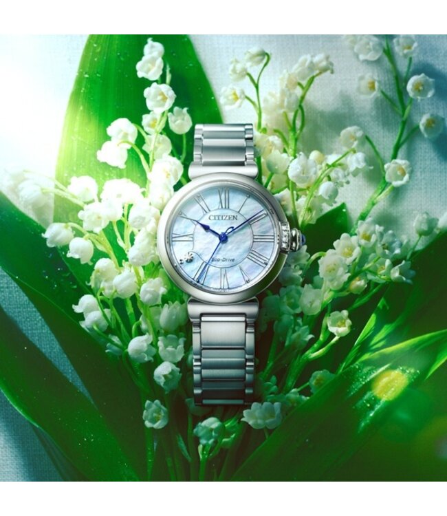 Citizen  L May Bells Eco-Drive  EM1060-87N Damenuhr