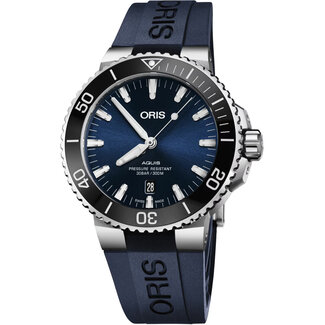 Oris 01 733 7730 4135-07 4 24 64EB Herrenuhr Aquis Date 43,5mm 30ATM