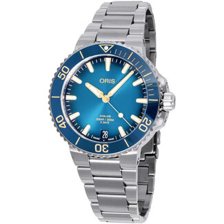 Oris 01 400 7769 4125-07 8 22 09PEB Herrenuhr Aquis Date 41,5mm 30ATM
