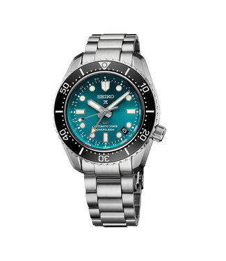 SEIKO Prospex Heritage Diver's GMT SPB475 Automatik Herrenuhr mit blauem Zifferblatt
