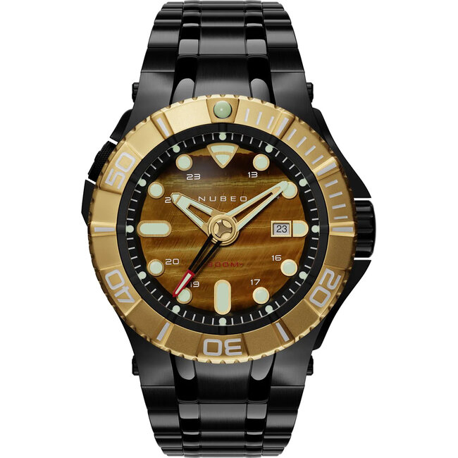 Nubeo  NB-6054-11 Herrenuhr Manta Automatik 54mm 30ATM