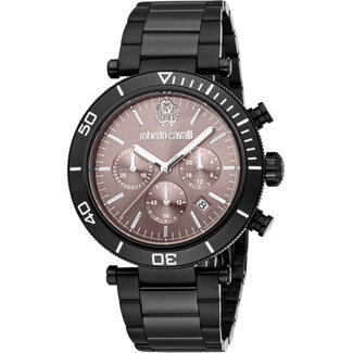 Roberto Cavalli Herrenuhr GNT CHR SS SILV RC5G128M0075