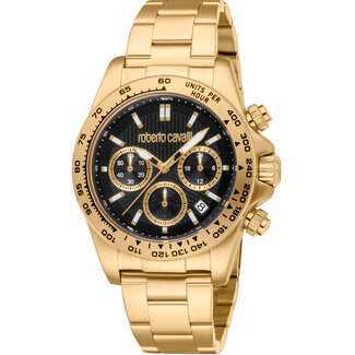 Roberto Cavalli Herrenuhr  GNT CHR SS BLK RC5G135M0085