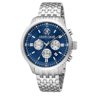 Roberto Cavalli Herrenuhr GNT CHR SS BLU RC5G127M0065