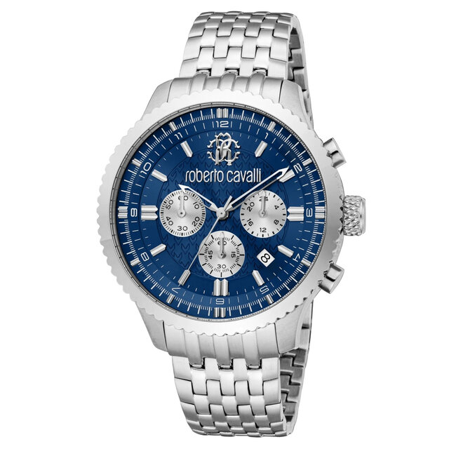 Roberto Cavalli  Herrenuhr  GNT CHR SS BLU RC5G127M0065