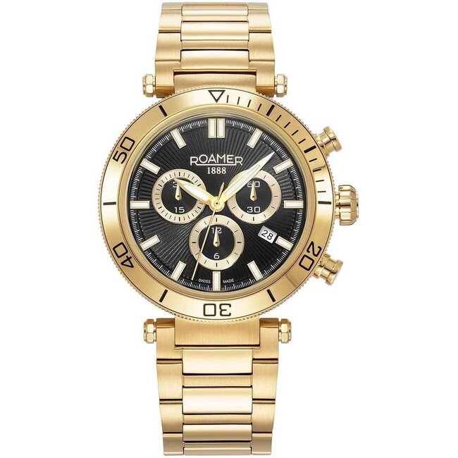 Roamer 994837 48 85 20 Herrenuhr Toscana Chronograph 43mm 5ATM