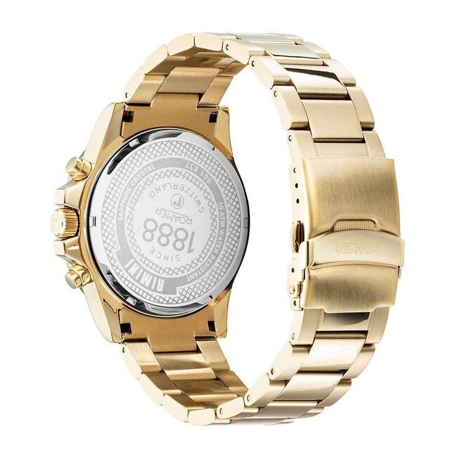 Roamer of Switzerland  861837 48 75 20 Herrenuhr Rimini Chronograph 45mm 10ATM
