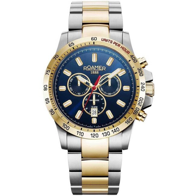 Roamer  861837 47 45 20 Herrenuhr Rimini Chronograph 45mm 10ATM