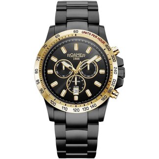 Roamer 861837 49 55 20 Herrenuhr Rimini Chronograph 45mm 10ATM