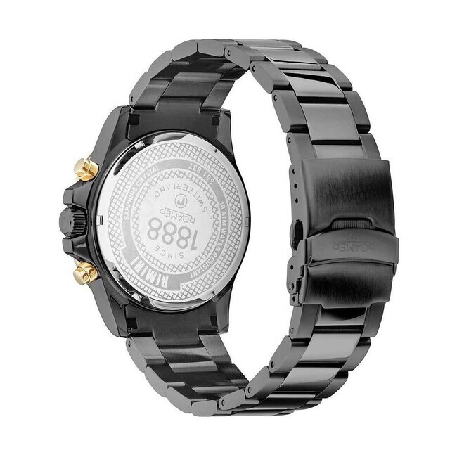 Roamer of Switzerland 861837 49 55 20 Herrenuhr Rimini Chronograph 45mm 10ATM