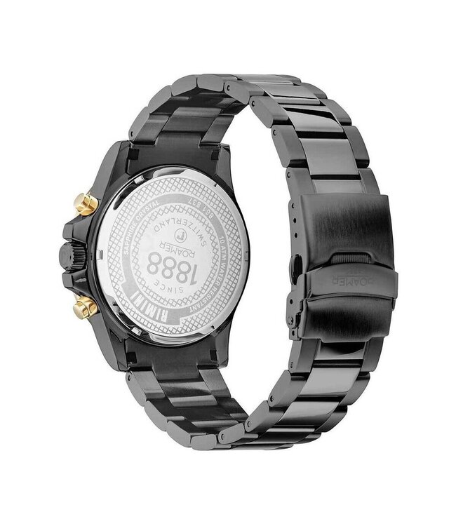 Roamer of Switzerland  861837 49 55 20 Herrenuhr Rimini Chronograph 45mm 10ATM