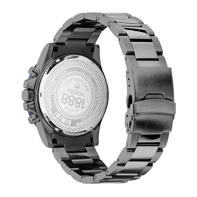 Roamer  861837 44 45 20 Herrenuhr Rimini Chronograph 45mm 10ATM