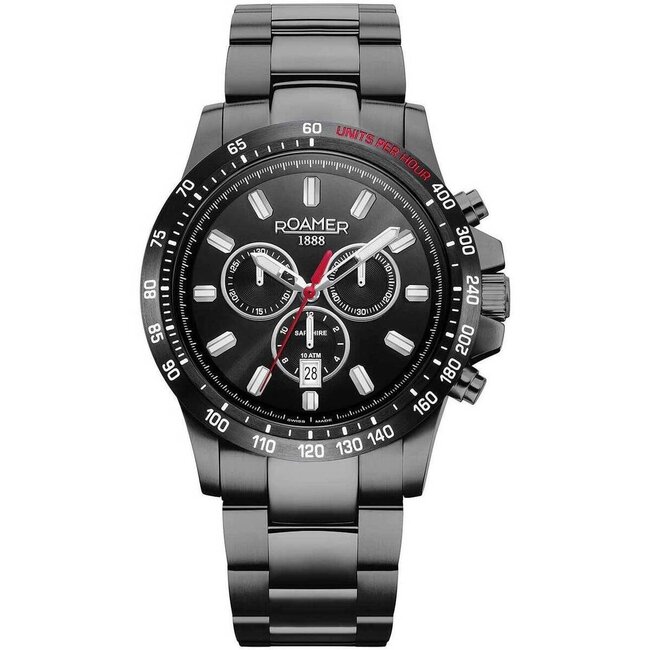 Roamer 861837 44 55 20 Herrenuhr Rimini Chronograph 45mm 10ATM