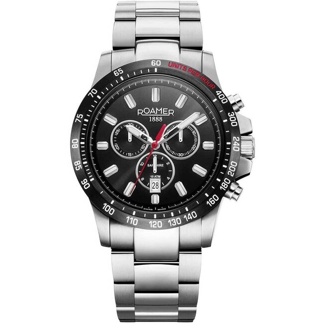 Roamer  861837 41 55 20 Herrenuhr Rimini Chronograph 45mm 10ATM