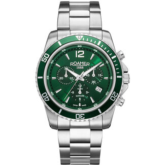 Roamer 862837 41 75 20 Herrenuhr Nautic Chrono 100 Chronograph 43mm 10ATM