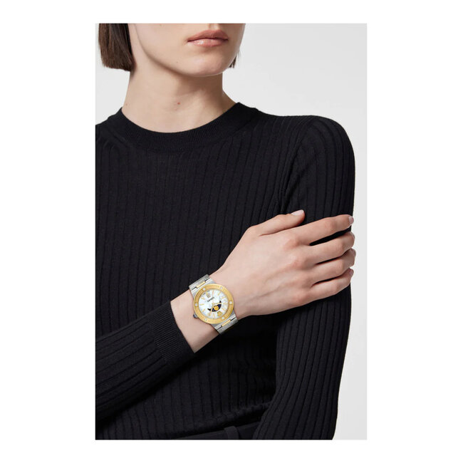 VERSACE Greca  Diamond Moonphase 38mm VE7G005 24 Damenuhr
