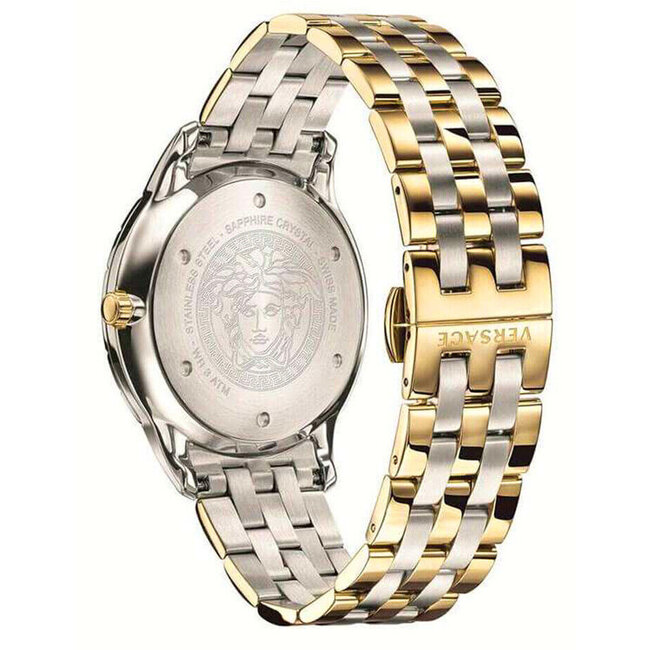 VERSACE VEBK00718 Herrenuhr Univers Bicolor GMT 43mm 5ATM