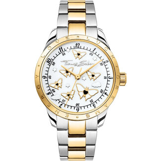 Thomas Sabo  Damenuhr mit Schmetterlingen Bicolor - WA0433-291-202