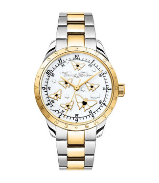 Thomas Sabo  Damenuhr mit Schmetterlingen Bicolor - WA0433-291-202