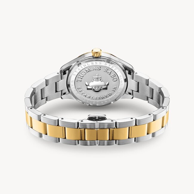 Thomas Sabo  Damenuhr mit Schmetterlingen Bicolor - WA0433-291-202