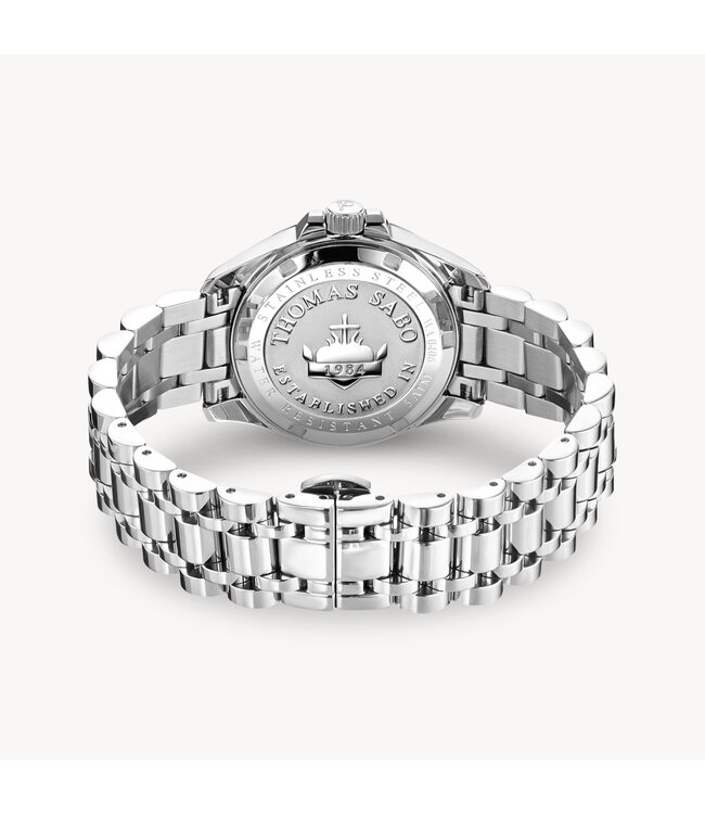 Thomas Sabo  Divine Black WA0406-201-203 Schwarz Silber Damenuhr