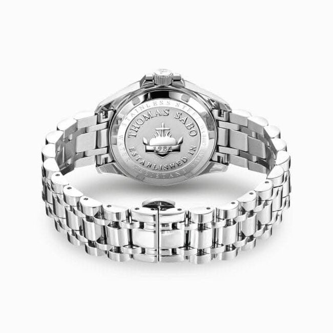 Thomas Sabo   WA0407-201-212 Damenuhr Divine Burgundy 33mm 10ATM