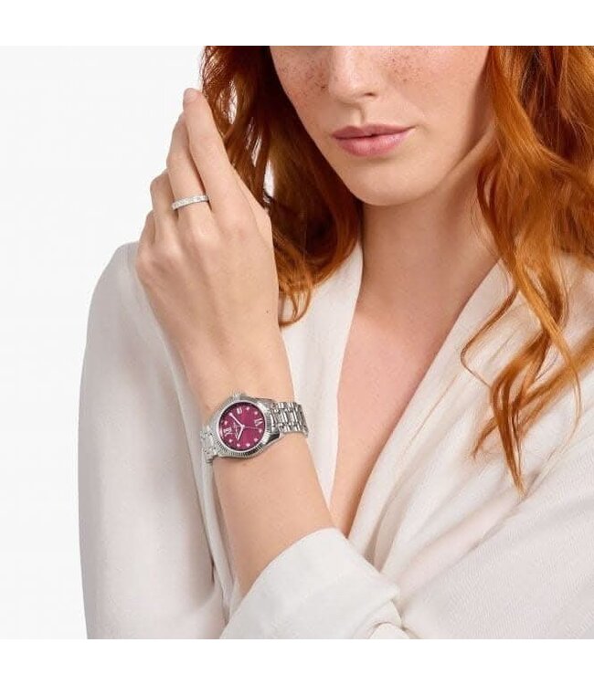 Thomas Sabo   WA0407-201-212 Damenuhr Divine Burgundy 33mm 10ATM