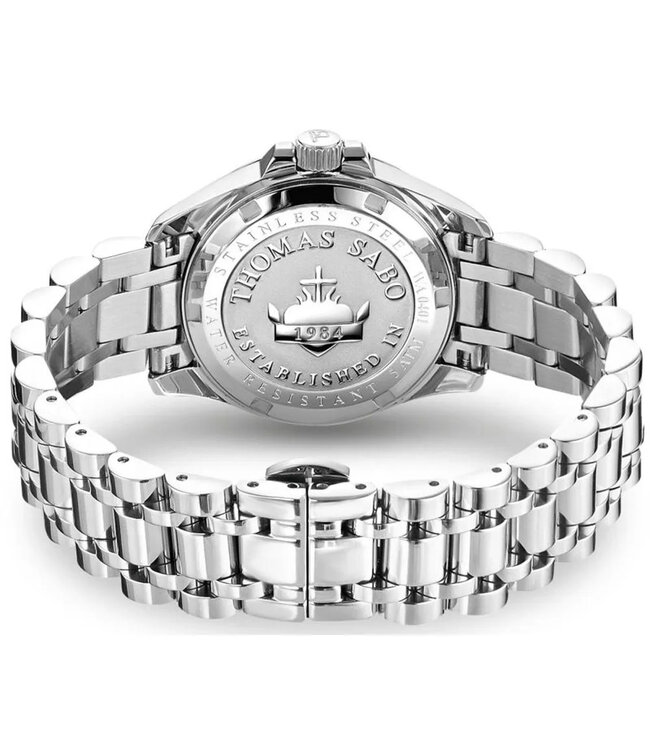 Thomas Sabo  Divine Pink WA0401-201-204 Silber Damenuhr