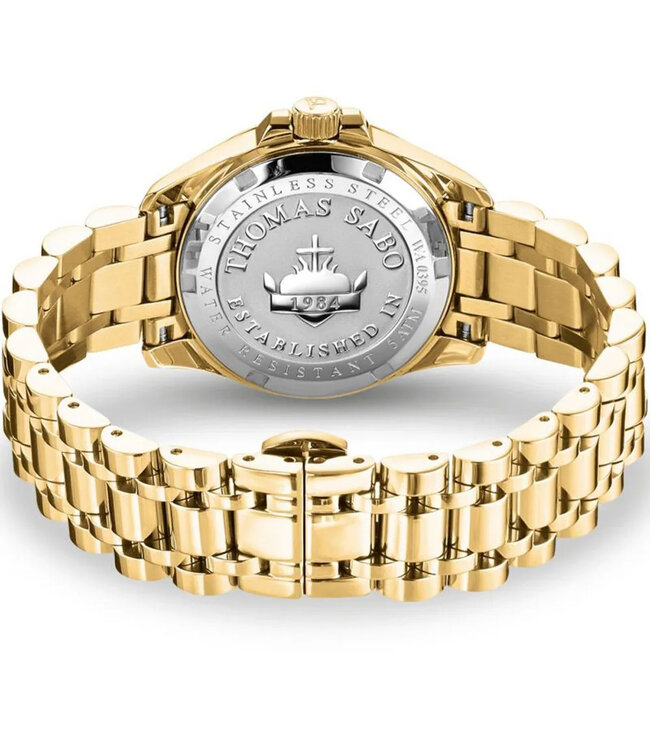 Thomas Sabo  Divine Rainbow WA0395-264-207 Perlmutt Gold Damenuhr