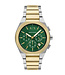 Armani Exchange Rafael AX4184 Chronograph Bicolor/Grün Herrenuhr