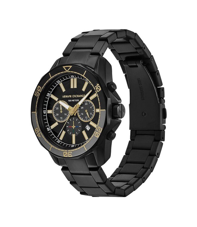 Armani Exchange Spencer AX1963 Chronograph Schwarz Herrenuhr