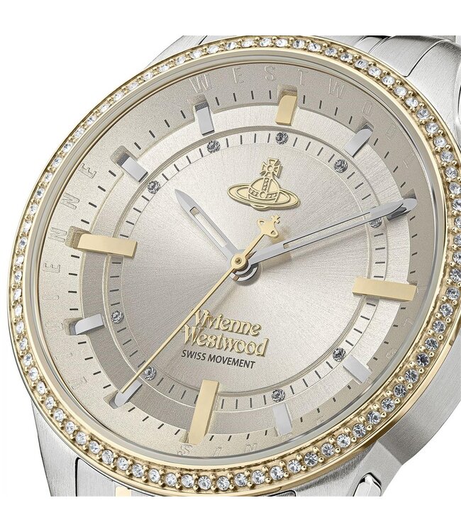 Vivienne Westwood  East End VV262LGYSG Quarz Champagner Damenuhr
