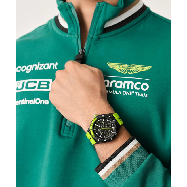 Aston Martin   Multi Zifferblatt 'Am Formula 1 Pit W' Herren Uhr MTFP1F502