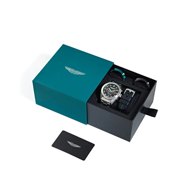 Aston Martin   Chronograph 'Aml Icon Bst W' Herren Uhr MTIB1F501