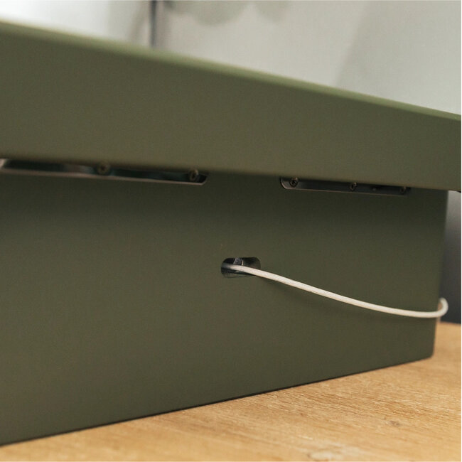 Klaro  Uhrenbox für 10 Uhren grün