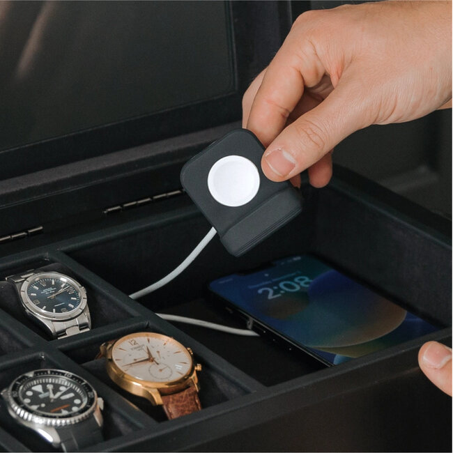 Klaro  Uhrenbox für 10 Uhren schwarz Special Edition