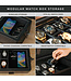 Klaro  Uhrenbox für 10 Uhren schwarz Special Edition