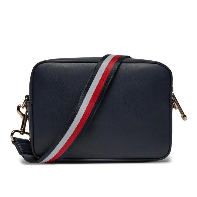 TOMMY HILFIGER  Damen Umhängetasche ICONIC CAMERA BAG blau