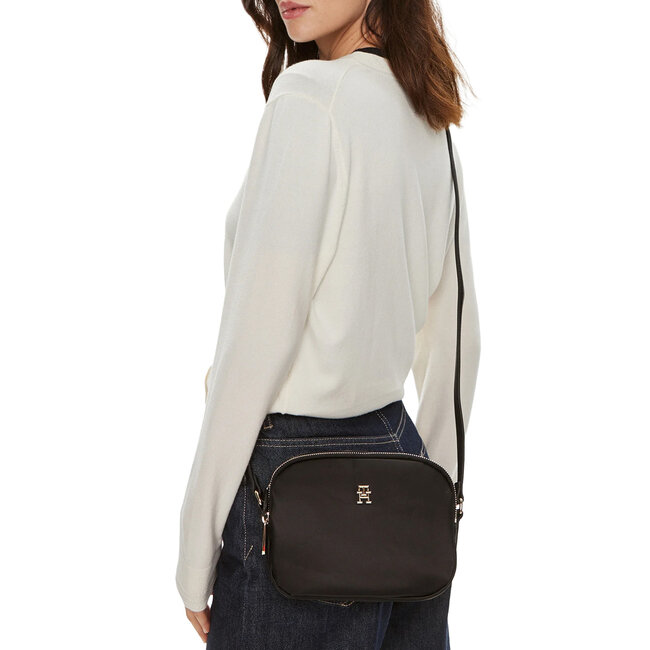 TOMMY HILFIGER   POPPY  Umhängetasche, Emblem, uni, für Damen